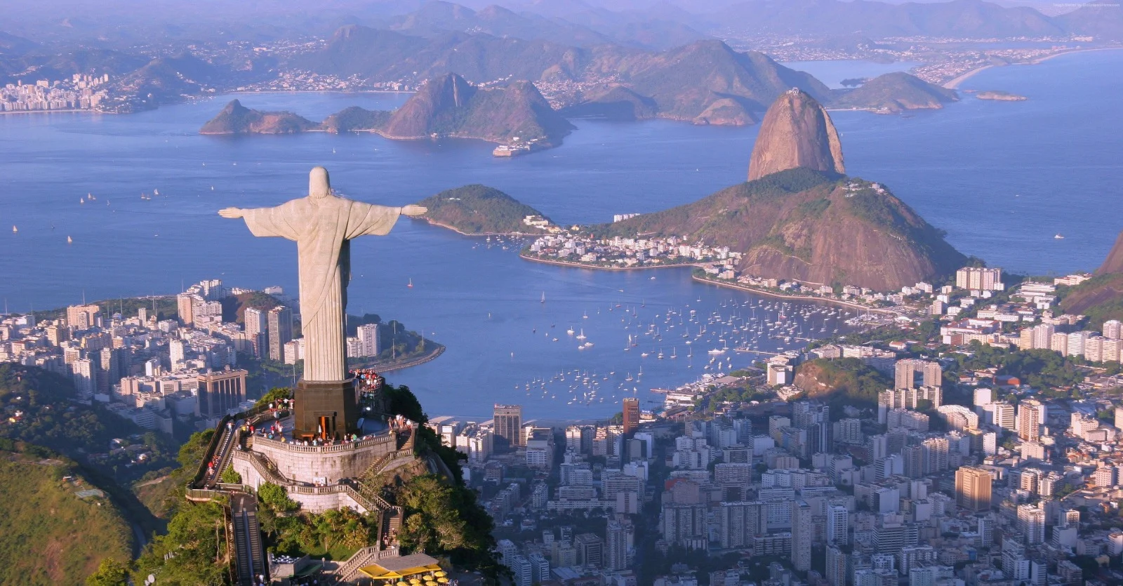 Paisajes de Río de Janeiro con vistas urbanas y naturaleza durante experiencias turísticas
